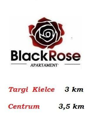 Black Rose Apartament Targi 3 Km, F-Ry Vat Kielce Esterno foto